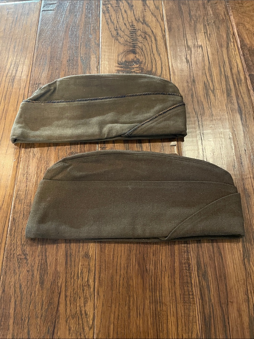 WW2 Vintage US Army Air Corp wool Garrison Caps